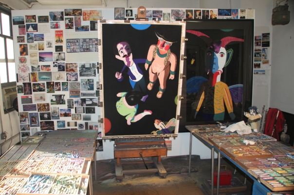 Barbara's studio